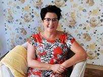 Bydgoska psycholog Beata Gołębiowska w swoim gabinecie psycholgicznym